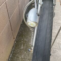 リサイクルショップどりーむ荒田店　No396 自転車　シティサイクル　２７インチ　ギア切り替え付き♪　LEDオートライト付き♪の画像