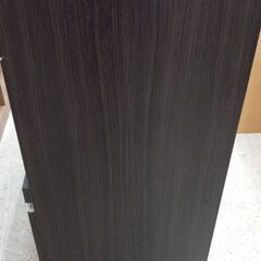 ★リユースのサカイ高崎店★TJ12389  レンジ台 ダークブラウン H89×D39.5×W60 クリーニング済みの画像