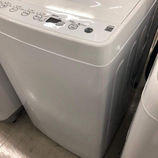 安心の1年間保証付き！ Haier全自動洗濯機2024年製4.5kgリファー