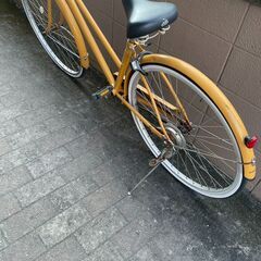 リサイクルショップどりーむ荒田店　No397 訳アリ格安自転車　２７インチ　ホイール前後若干振れあり　走行可能　の画像
