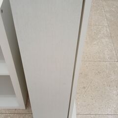 ★リユースのサカイ高崎店★TJ12391  本棚 白 H93.5×D26×W106 クリーニング済みの画像