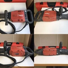 【動作確認済み】　HILTI/ヒルティ　コンクリートブレーカー/電動ハンマ/電動ハツリ機/はつり機　TE905-AVR　100V　ビット・ケース付きの画像