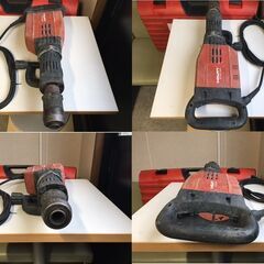 【動作確認済み】　HILTI/ヒルティ　コンクリートブレーカー/電動ハンマ/電動ハツリ機/はつり機　TE905-AVR　100V　ビット・ケース付きの画像