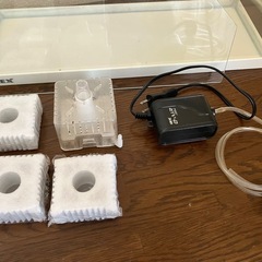 水槽　ポンプ付き フィルター3枚付きの画像