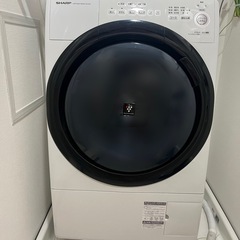 SHARP ドラム式洗濯機7kg　JUST-SIZE DRUM ...