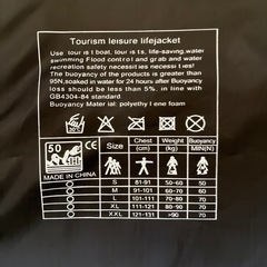 ライフジャケットの画像