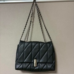 【未使用】AZUL by MOUSSY ブラックショルダーバッグの画像