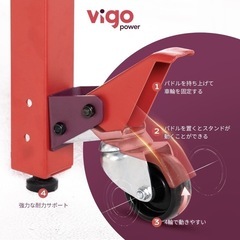 VIGO POWER 作業台 耐荷重約318kg 高さ調節可 MDF天板の画像