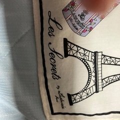 LADUREE   大きめハンカチとハンドタオルのセットの画像