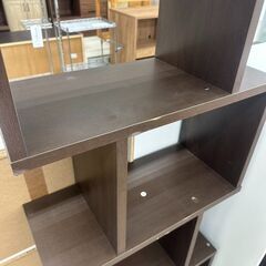 ★リユースのサカイ高崎店★TJ12390  棚 ダークブラウン H112.5×D26.5×W59 クリーニング済みの画像