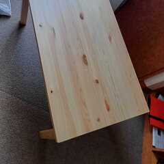 Muji Low table, coffee table almost newの画像