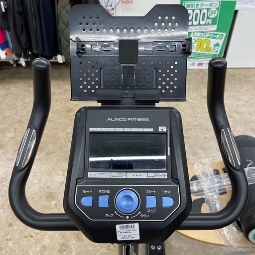 ALINCO FITNESS AFB6119 エアロバイク プログラムバイク6119