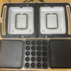 アイリスオーヤマ 両面ホットプレート の画像