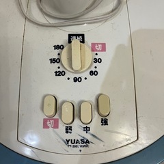 【お相手決まりました】ユアサプライムス 扇風機 2011年製の画像