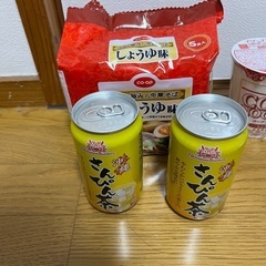 【未開封】カップ麺 カップヌードル ティッシュ さんぴん茶の画像