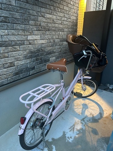 子乗せ付き自転車　使用期間半年　非電動式　自転車　OGK coloco