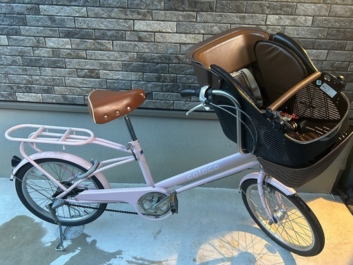 子乗せ付き自転車　使用期間半年　非電動式　自転車　OGK coloco