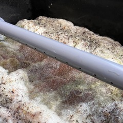 １２０Ｌ　濾過装置一式　１２０Ｌタライ断熱材付きカバー付き　DIY製の画像