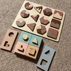 型はめパズル2個セットの画像