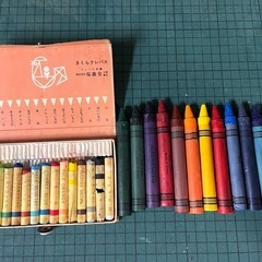 【決まりました】色鉛筆とクレヨンのセットの画像