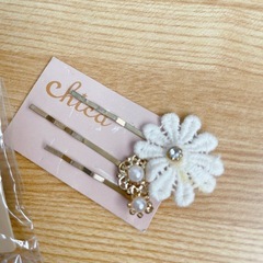ピアス ヘアピン アクセサリーの画像