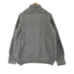 美品 le coeur blanc ルクールブラン 無地 秋冬 AW 長袖ニット ウール/ナイロン グレー レディース 38 タートルネック【古着】【中古】【送料無料】の画像