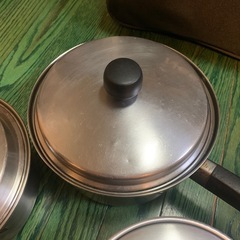 手鍋 ×2　ミルクパンの画像