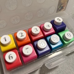 ミニクラフトパンチ　数字セットの画像