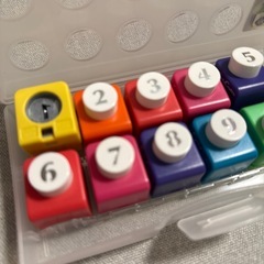 ミニクラフトパンチ　数字セットの画像