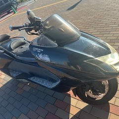 ⭐︎絶好調即乗り⭐︎ ヤマハ　マグザム　カスタム　ブラック　自賠責R9/2付き！の画像