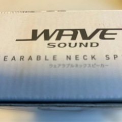 新品　WAVE SOUND 首掛けスピーカーの画像