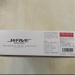 新品　WAVE SOUND 首掛けスピーカーの画像