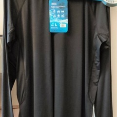 【新品】超冷感コンプレッション長袖シャツ Lサイズの画像