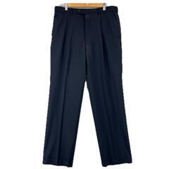 美品 ノーブランド  ストライプ オールシーズン スラックス ウ...