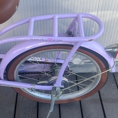 子供用自転車/18インチ/パープル/ミルキーウェイ/milky way/イオンの画像
