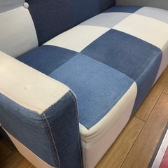 2Pカジュアルソファー ミニサイズ 中古の画像
