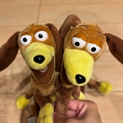 ディズニー カチューシャ スリンキー トイストーリー 2点セットの画像