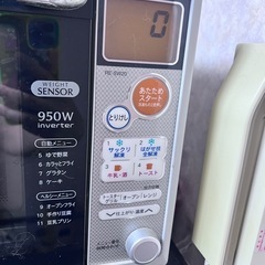 【無料】SHARP電子レンジ（鶴ヶ島市、取りに来てくれる方） の画像