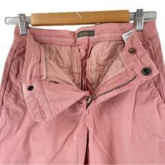 美品 SIVIGLIA シビリア 無地 オールシーズン チノパンツ コットン ピンク レディース 25【古着】【中古】【送料無料】の画像