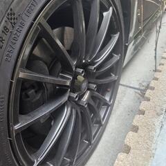 タイヤホイールセット 18インチ 7.5j＋45 114.3 5Hの画像