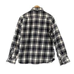 美品 ivory court アイボリーコート チェック 秋冬 AW 長袖シャツ コットン ブラック レディース【古着】【中古】【送料無料】の画像
