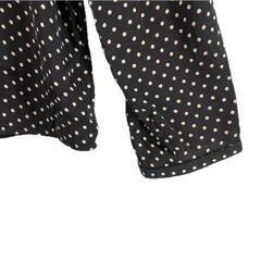 極美品 BALLSEY ボールジー 水玉 秋冬 AW ブラウス シルク ブラック レディース 38 シルク95%【古着】【中古】【送料無料】の画像
