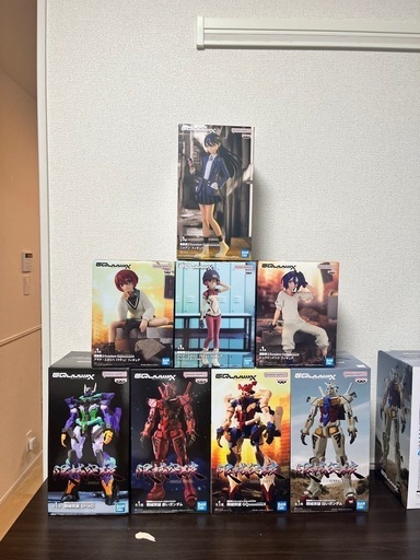 機動戦士ガンダム　ジークアクス　フィギュア　8体