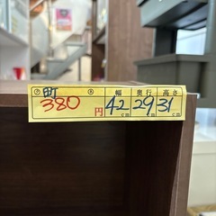 【カラーボックス 1段】クリーニング済み【管理番号10508】町の画像