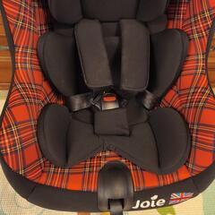 美品　Joie ジョイー チャイルドシート  Steadi レッドチェックの画像