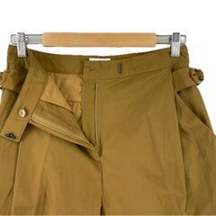 Cavyev ケービーエフ 無地 オールシーズン スラックス コットン ベージュ レディース【古着】【中古】【送料無料】の画像