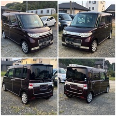 ダイハツタントカスタムRS ターボ　車検1年9月、ナビ、テレビ、ETCの画像