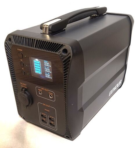 （8/7 値下げ）【中古・美品】ポータブル電源・EENOUR EB50／500Wh【手渡し優先】