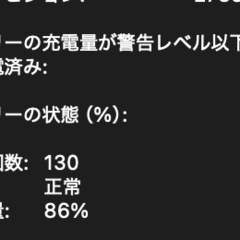 MacBook Air 2020 M1 8GB SSD256GBの画像