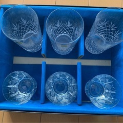 クリスタルガラス グラスセット 6個の画像